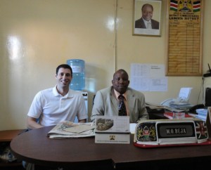 Jeremy and the District Commissioner