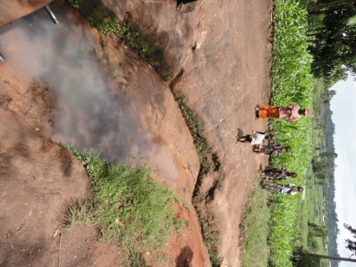 Stream for drinking water