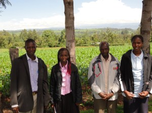 Kenyan interview team