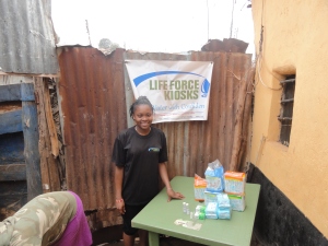 Life Force Kiosks water vendor